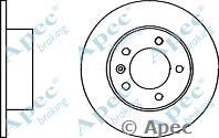 APEC BRAKING dsk2839 -  Тормозной диск